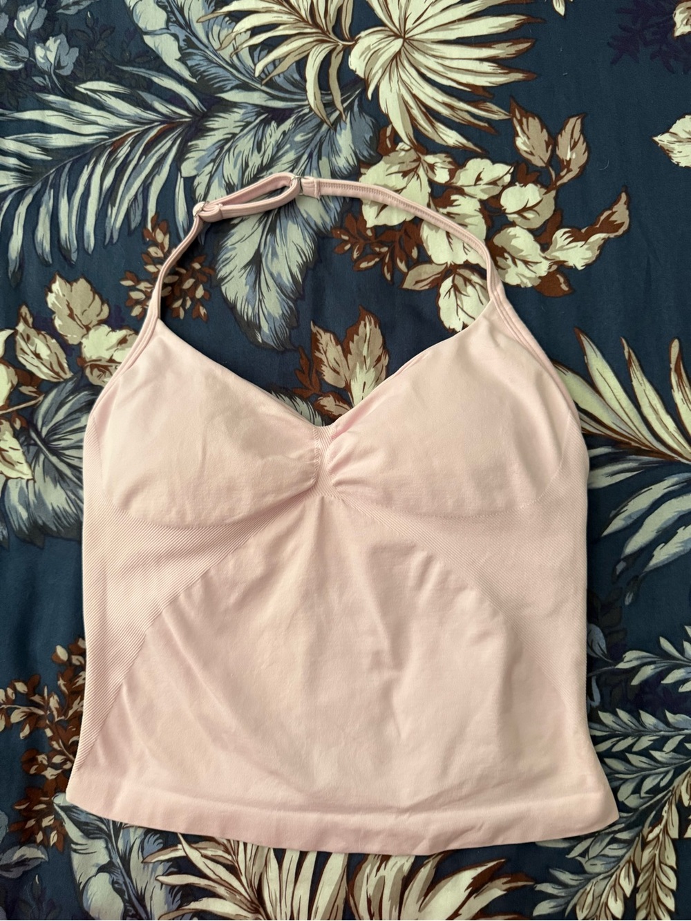 Women’s Pink Halter Tank Top